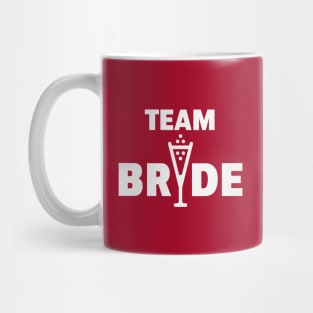 Team Bride Bubbly (Hen Night / Bachelorette Party / White) Mug